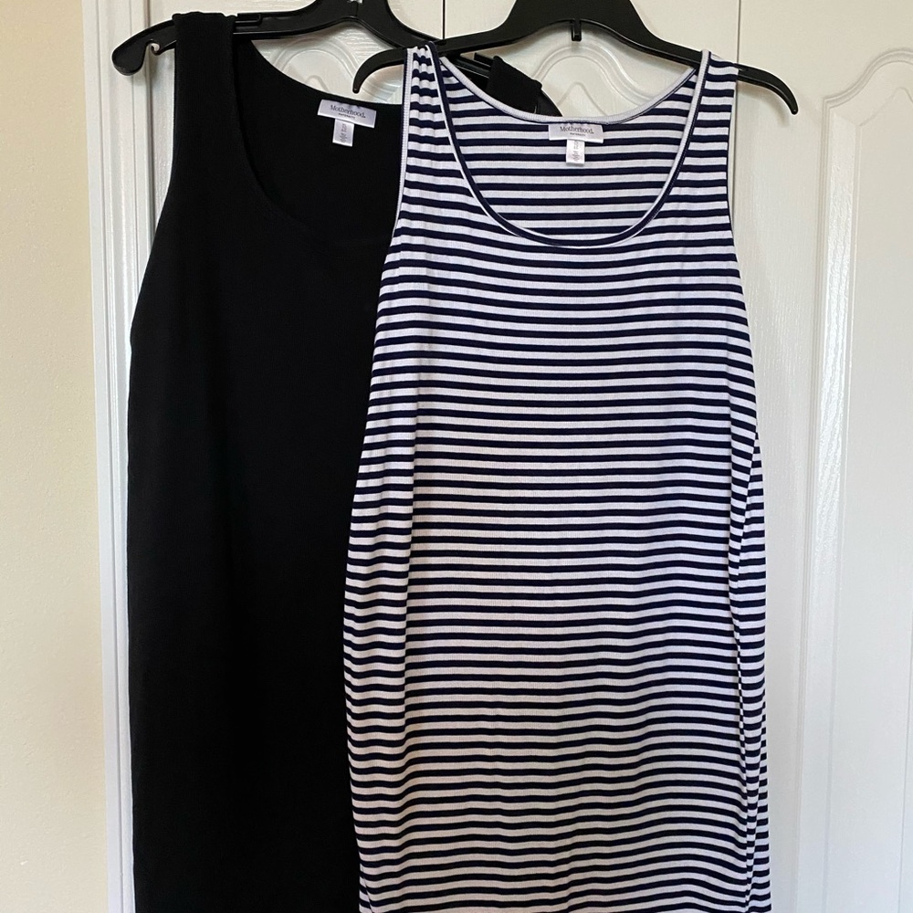 2 Motherhood Maternity Tank Dress -XL
